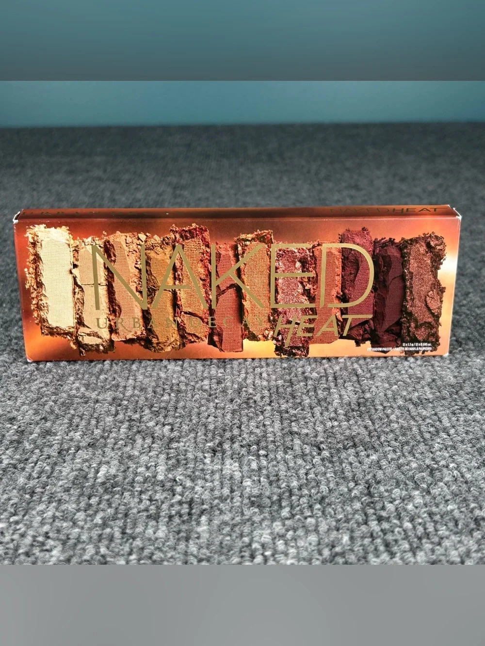 Urban Decay NAKED HEAT Eyeshadow Palette 12 Warm Neutral Shades ~ New in Box